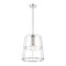 Designers Fountain Alonzo 60 Watt 1 Light Polished Nickel Pendant with Clear Glass Shade D299M-14P-PN - alternate 1